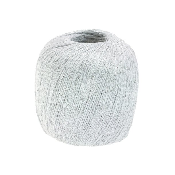 Lana Grossa - Brillino - Glimmer/Effektgarn - Hvid/Slv (10) - 25g