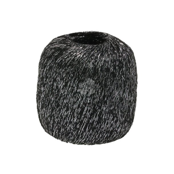 Lana Grossa - Brillino - Glimmer/Effektgarn - Sort/Slv (13) - 25g