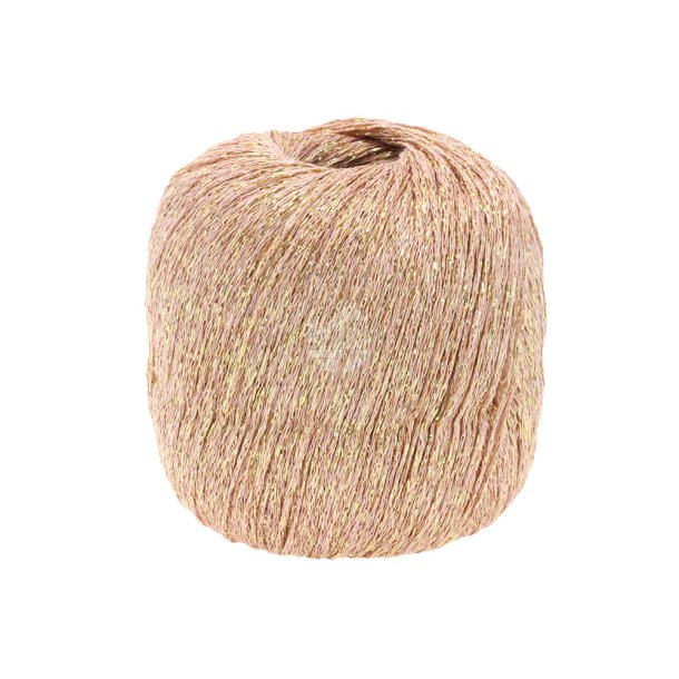 Lana Grossa - Brillino - Glimmer/Effektgarn - Gammelrosa/Guld (19) - 25g