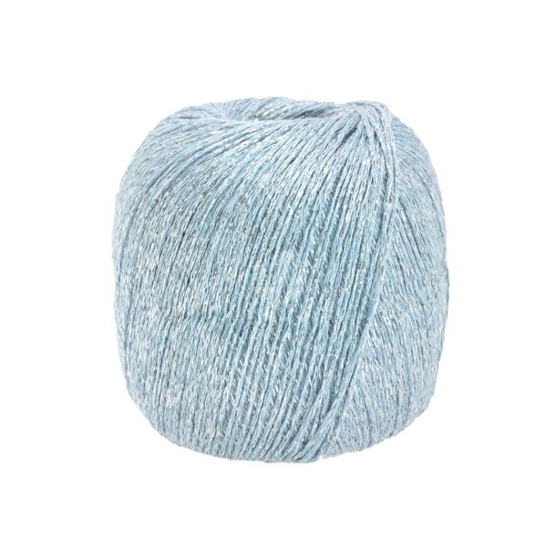 Lana Grossa - Brillino - Glimmer/Effektgarn - Lysebl/Slv (22) - 25g