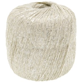 Lana Grossa - Brillino - Glimmer/Effektgarn - Creme/Slv (32) - 25g