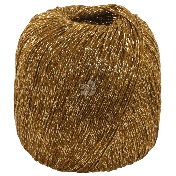 Lana Grossa - Brillino - Glimmer/Effektgarn - Khakibrun/Guld (37) - 25g