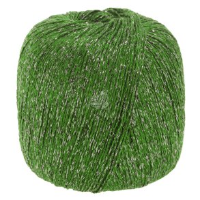 Lana Grossa - Brillino - Glimmer/Effektgarn - Grn/Slv (43) - 25g