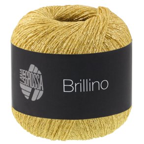 Lana Grossa - Brillino - Glimmer/Effektgarn - Guld (44) - 25g