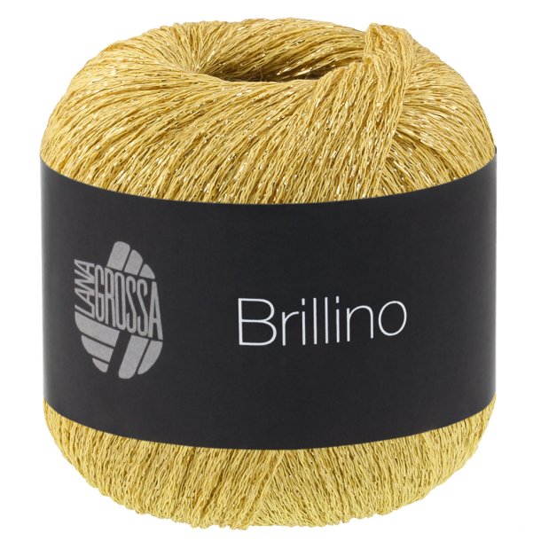 Lana Grossa - Brillino - Glimmer/Effektgarn - Guld (44) - 25g