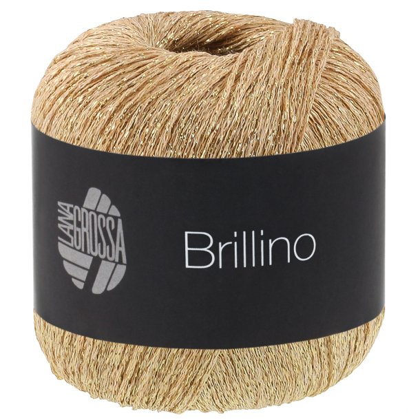 Lana Grossa - Brillino - Glimmer/Effektgarn - R�d guld (45) - 25g