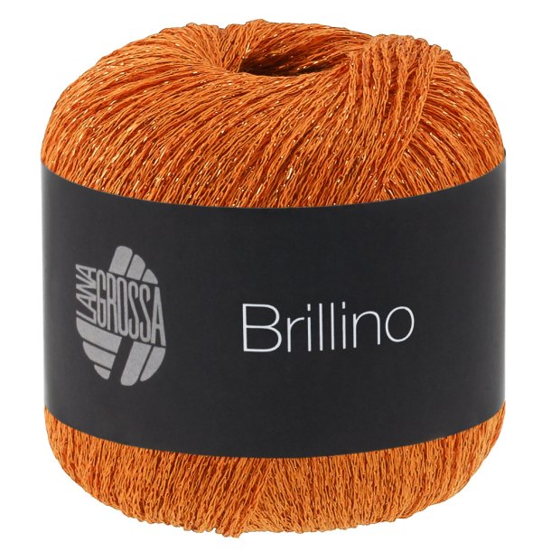 Lana Grossa - Brillino - Glimmer/Effektgarn - Brun orange (46) - 25g
