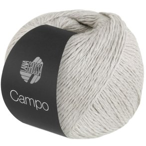 Lana Grossa - Campo - bomuld/hrgarn - Slvgr (0003) - 50g
