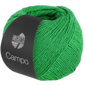 Lana Grossa - Campo - bomuld/hrgarn - Jadegrn (0009) - 50g