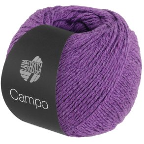 Lana Grossa - Campo - bomuld/hrgarn - Violet (0019) - 50g