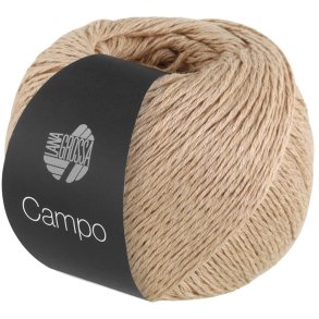 Lana Grossa - Campo - bomuld/hrgarn - Beige (0022) - 50g