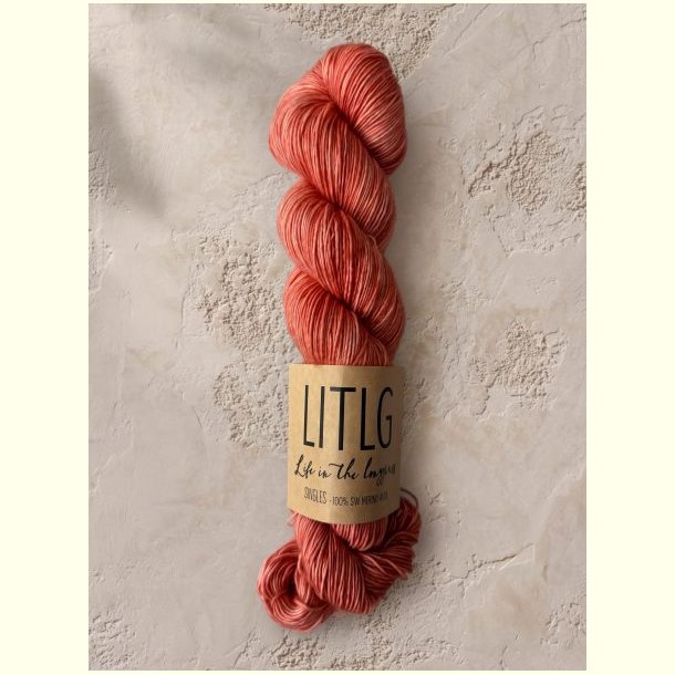 LITLG - Mohair Silk Lace - Semi-solid (meleret) - Cayenne - 50g