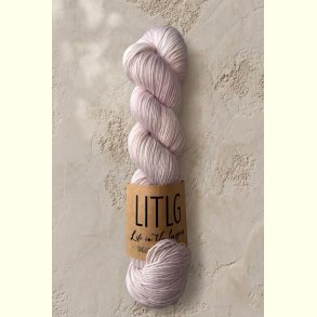 LITLG - Mohair Silk Lace - Semi-solid (meleret) - Chalk Pink - 50g