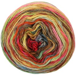 *Lana Grossa - Colorissimo - merinould garn - Fv. 0106 - 100g