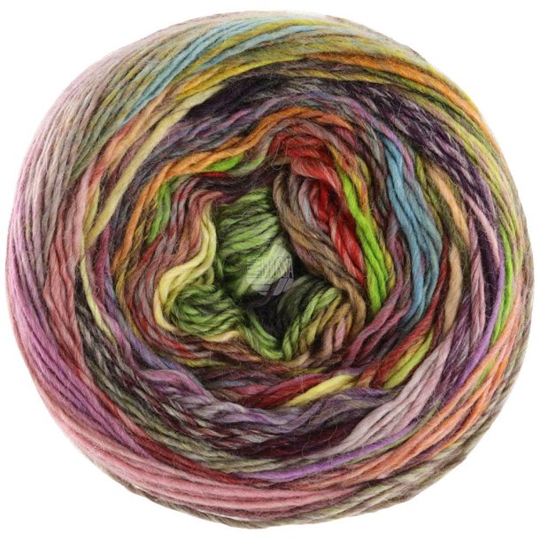 *Lana Grossa - Colorissimo - merino uldgarn - Fv. 0206 - 100g