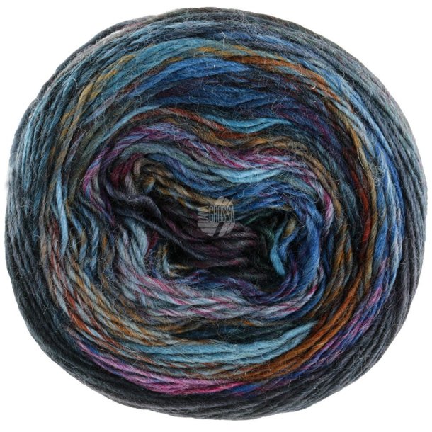 Lana Grossa - Colorissimo - merino uldgarn - Fv. 0210 - 100g