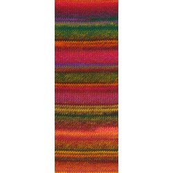 Lana Grossa - Colorissimo - merino uldgarn - Fv. 0218 - 100g