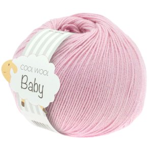Lana Grossa - Cool Wool Baby - merino uldgarn - Rosa (216) - 50g