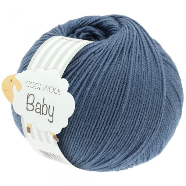 Lana Grossa - Cool Wool Baby - merino uldgarn - Duebl (263) - 50g