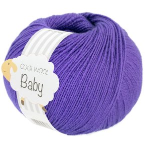 Lana Grossa - Cool Wool Baby - merino uldgarn - Violet (317) - 50g
