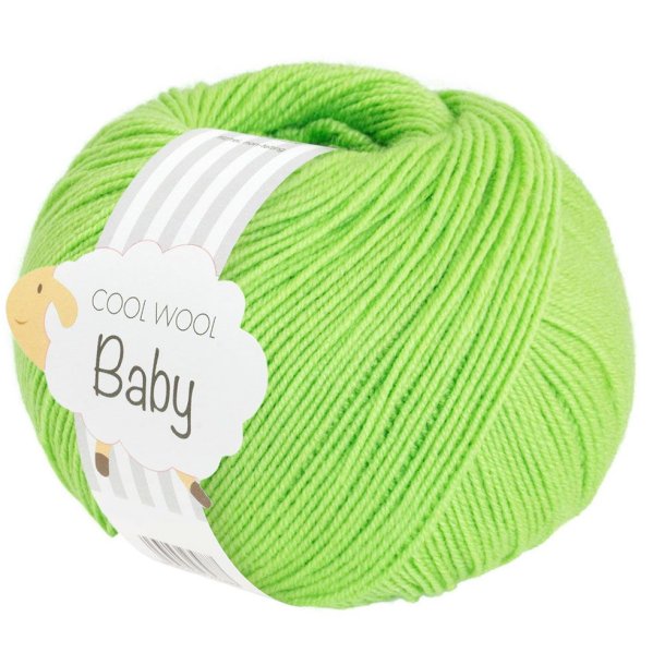 Lana Grossa - Cool Wool Baby - merino uldgarn - Forrsgrn (319) - 50g