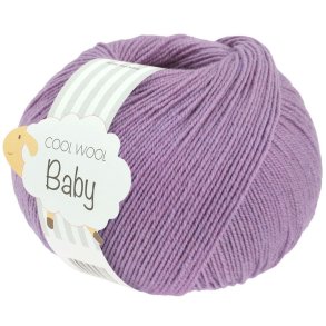 Lana Grossa - Cool Wool Baby - merino uldgarn - Lilla (328) - 50g