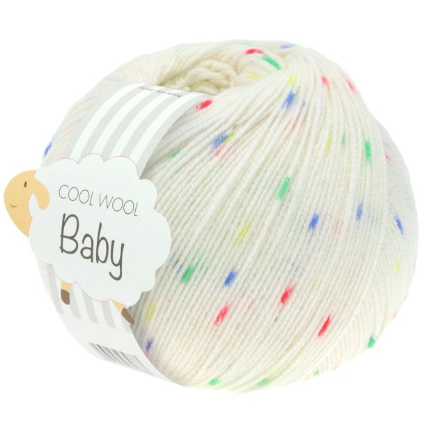 Lana Grossa - Cool Wool Baby Print - merino uldgarn - Fv. 351 - 50g