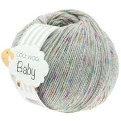 Lana Grossa - Cool Wool Baby Print - merino uldgarn - Fv. 358 - 50g