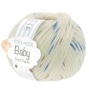 Lana Grossa - Cool Wool Baby Print - merino uldgarn - Fv. 364 - 50g