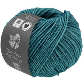 Lana Grossa - Cool Wool Big Vintage - merino uldgarn - Petrolium (7179) - 50g
