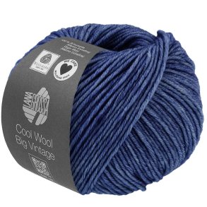 Lana Grossa - Cool Wool Big Vintage - merino uldgarn - Kornblomst (7190) - 50g