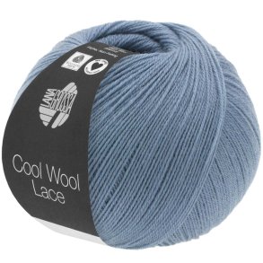 Lana Grossa - Cool Wool Lace - merino uldgarn - Pudderbl (02) - 50g
