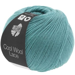 Lana Grossa - Cool Wool Lace - merino uldgarn - Mint Turkis (05) - 50g