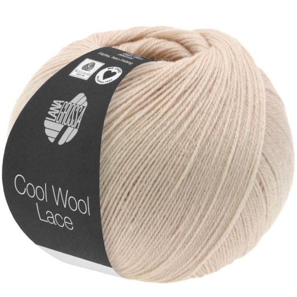 Lana Grossa - Cool Wool Lace - merino uldgarn - Grge (13) - 50g
