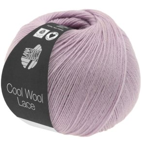 Lana Grossa - Cool Wool Lace - merino uldgarn - Lilla (15) - 50g