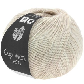 Lana Grossa - Cool Wool Lace - merino uldgarn - Taupe (32) - 50g