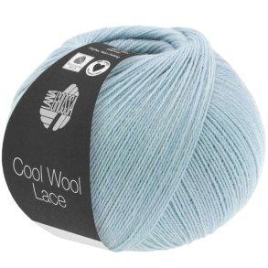Lana Grossa - Cool Wool Lace - merino uldgarn - Pastelbl (34) - 50g