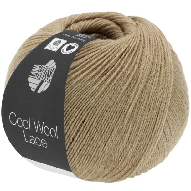 Lana Grossa - Cool Wool Lace - merino uldgarn - Nougat (41) - 50g