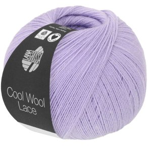 Lana Grossa - Cool Wool Lace - merino uldgarn - Lys Lilla (47) - 50g