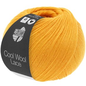 Lana Grossa - Cool Wool Lace - merino uldgarn - Gul (49) - 50g
