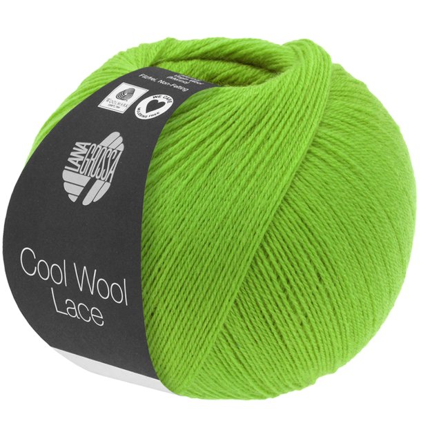 Lana Grossa - Cool Wool Lace - merino uldgarn - Forrsgrn (55) - 50g