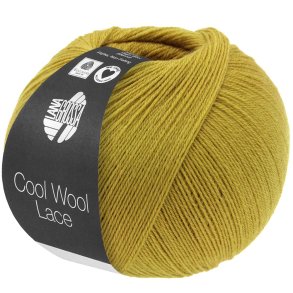 Lana Grossa - Cool Wool Lace - merino uldgarn - Sennep (63) - 50g