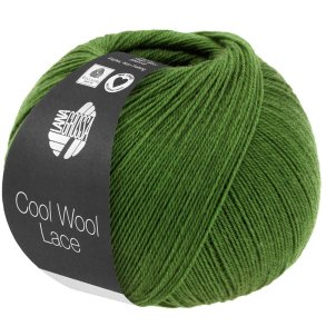 Lana Grossa - Cool Wool Lace - merino uldgarn - Grn (64) - 50g