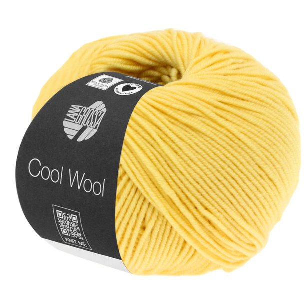 Lana Grossa - Cool Wool - Merino uldgarn - Vanilje (411) - 50g