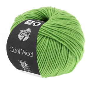 Lana Grossa - Cool Wool - Merino uldgarn - Lys grn (509) - 50g