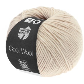 Lana Grossa - Cool Wool - Merino uldgarn - Natur (590) - 50g