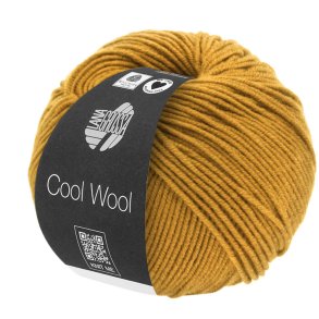 Lana Grossa - Cool Wool - Merino uldgarn - Honninggul (2035) - 50g