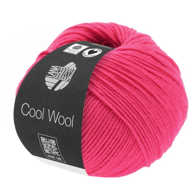 Lana Grossa - Cool Wool - Merino uldgarn - Hindbr (2043) - 50g