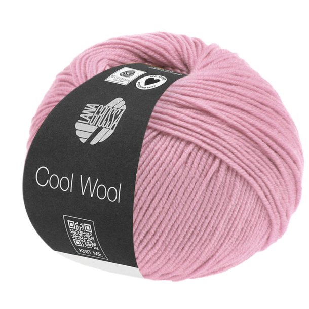 Lana Grossa - Cool Wool - Merino uldgarn - Gammelrosa (2045) - 50g