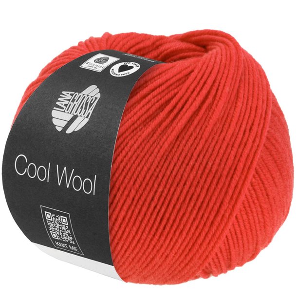 Lana Grossa - Cool Wool - Merino uldgarn - Koral (2117) - 50g